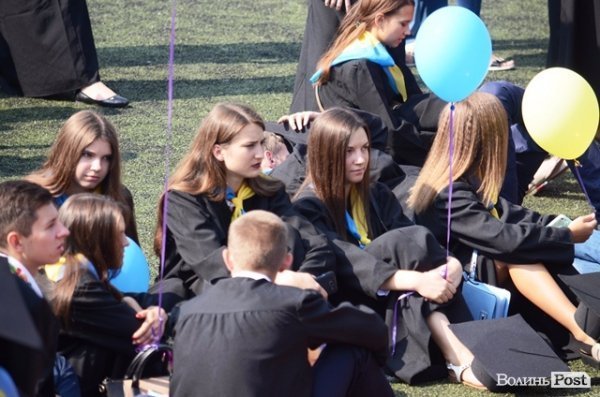 Інавгураційне відкриття та посвята першокурсників СНУ імені Лесі Українки. ФОТО