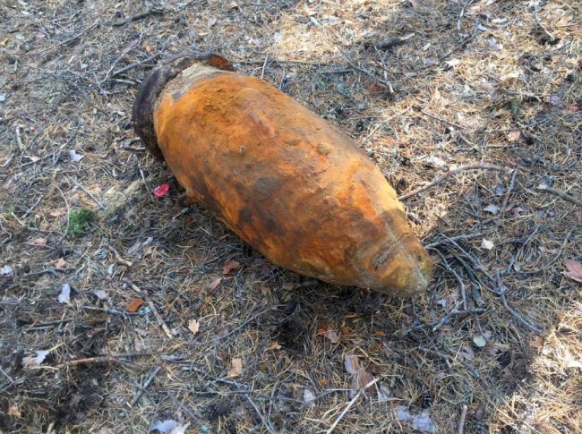 На волині знайшли 100-кілограмову авіабомбу 