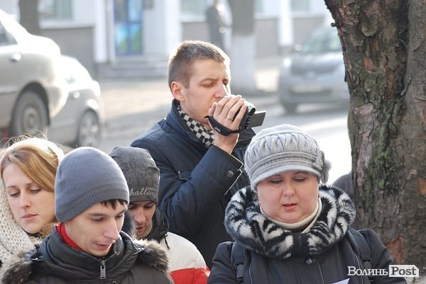 У Луцьку - пікет прокуратури. ФОТО