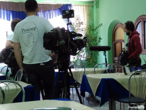 У луцькій їдальні «Ревізор» залишив «Domestos». ФОТО