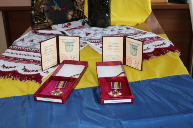 Рідним загиблих захисників з Волині вручили посмертні нагороди. ФОТО