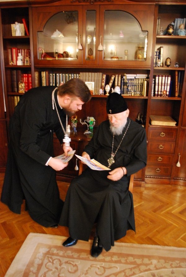 Предстоятель УПЦ благословив «Волинський благовіст». ФОТО