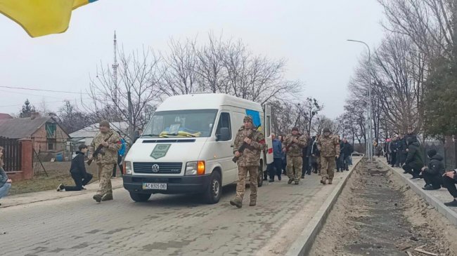 На Волині поховали розвідника, який довго вважався зниклим безвісти