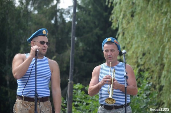 Свято «крилатої піхоти» у Луцьку. ФОТОРЕПОРТАЖ