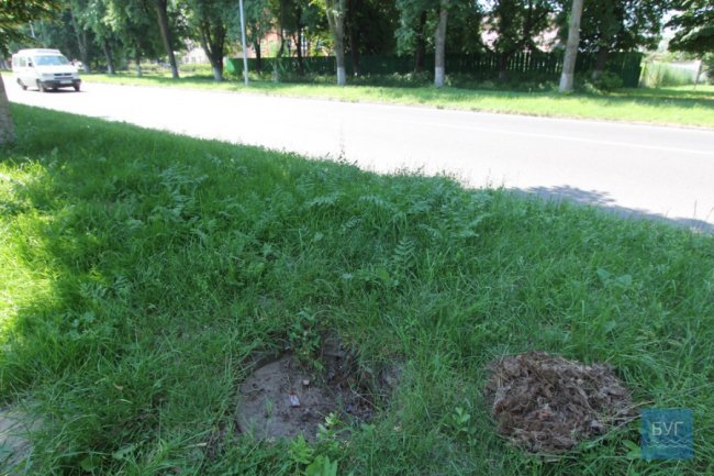 У Володимирі поблизу зупинки – небезпечний люк