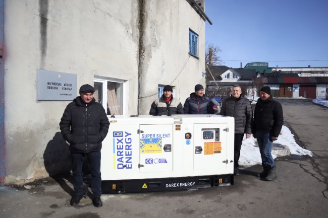 Громада з Волині отримала потужний генератор від Тайваню