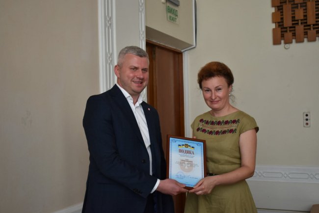 З нагоди професійного свята у Волинській ОДА відзначили держслужбовців. ФОТО