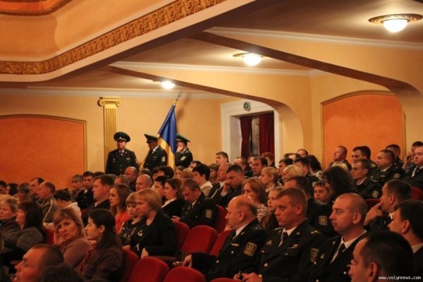 Башкаленко, вітаючи прикордонників, бажав «великих погонів»