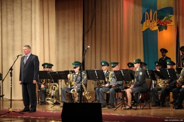 Башкаленко, вітаючи прикордонників, бажав «великих погонів»