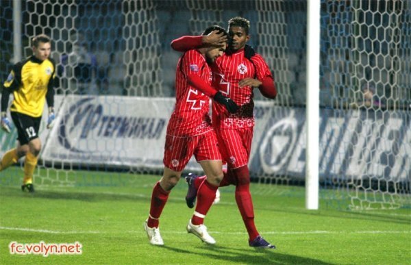 Фото гри, де волиняни розгромили донецьких