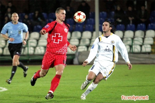 Фото гри, де волиняни розгромили донецьких