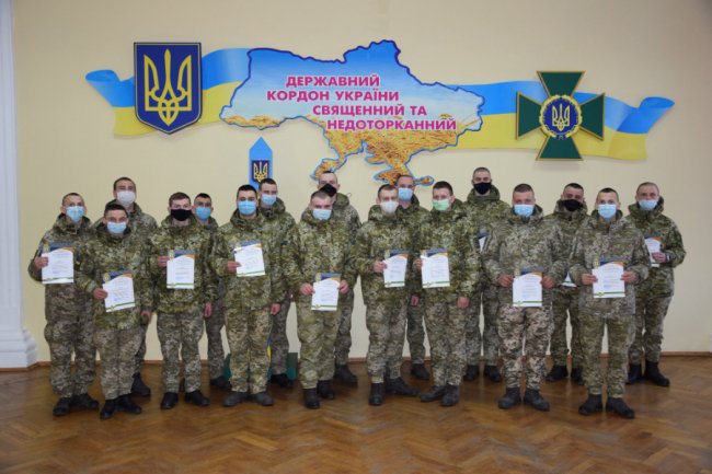 На Волині звільнили в запас строковиків-прикордонників. ФОТО