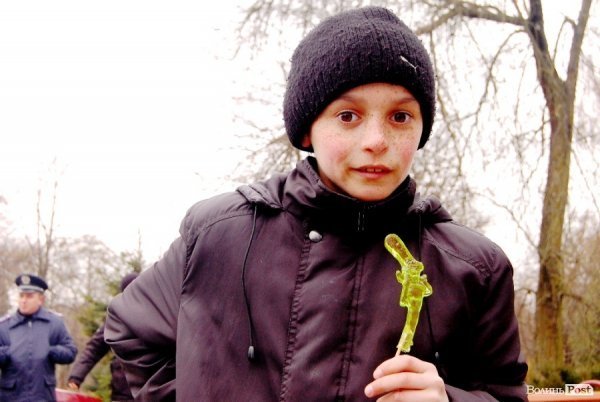 У центрі Луцька гуляли цигани. ФОТО