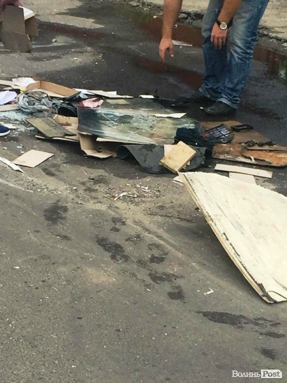 ДТП на Набережній у Луцьку. ФОТО