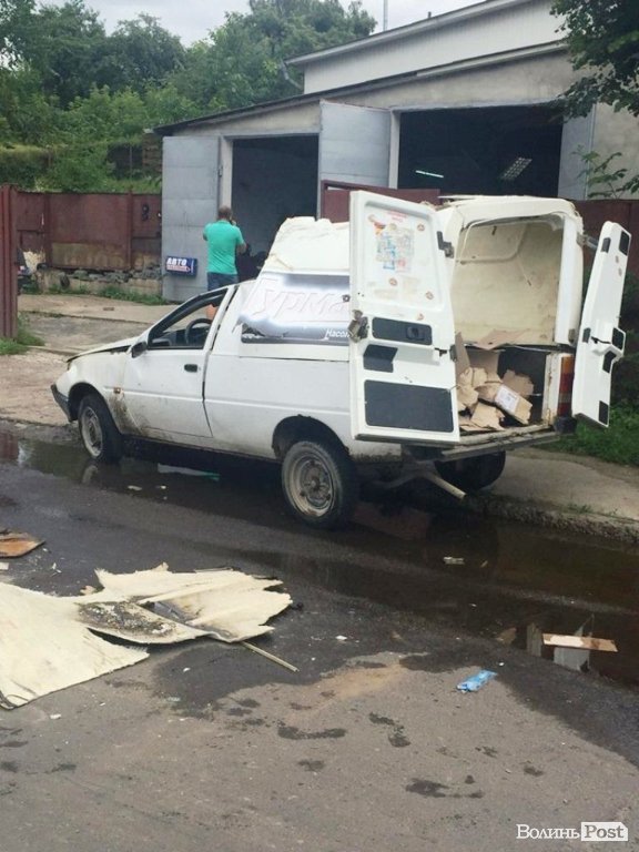 ДТП на Набережній у Луцьку. ФОТО