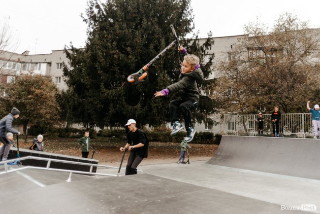 У Луцьку відкрили перший урбан-парк «Молодіжний». ФОТОРЕПОРТАЖ