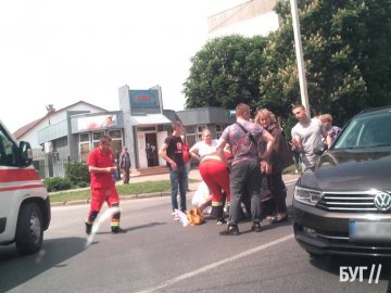 На Волині автівка на «зебрі» збила дитину. ФОТО