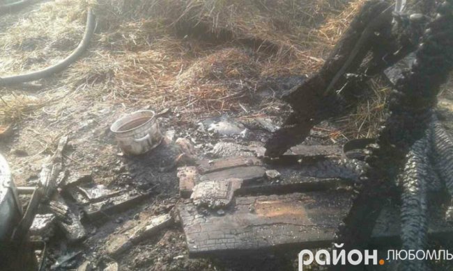 У селищі на Волині сталася пожежа. ФОТО