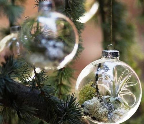 Прозорі ялинкові кулі