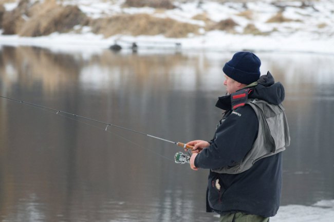 На Волині пройшли зимові змагання рибалок. ФОТО