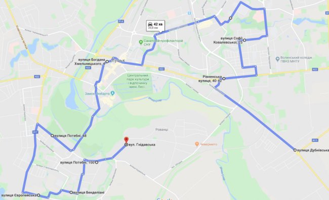 У Луцьку просять відновити маршрут №18