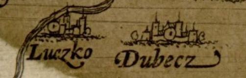 Луцьк на 400-літній карті. ФОТО
