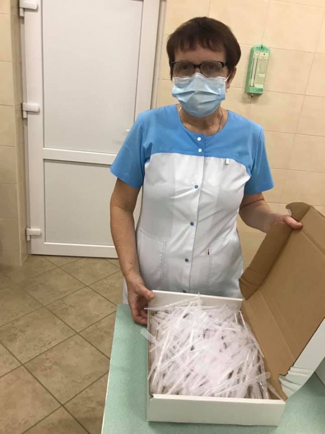 Луцька міська лікарня отримала благодійну допомогу. ФОТО