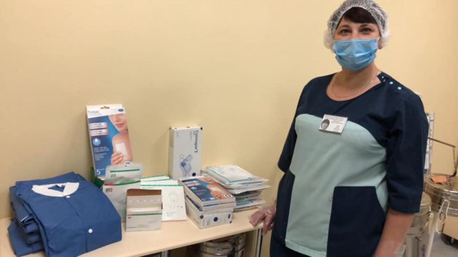 Луцька міська лікарня отримала благодійну допомогу. ФОТО