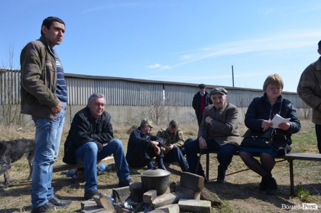 Земельна епопея: чого добиваються пікетом у селі під Луцьком 