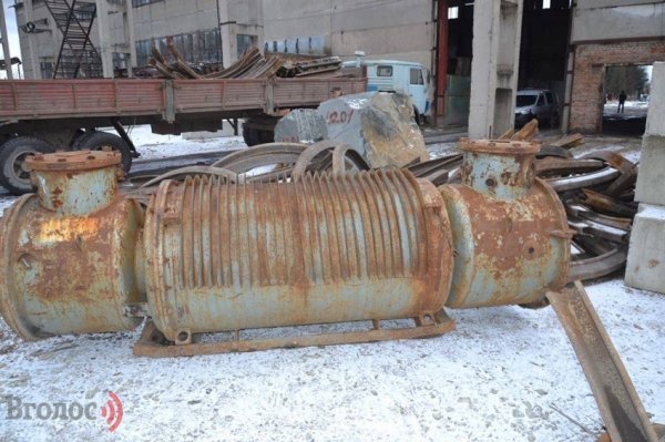 Обладнання з волинської шахти здали на металобрухт