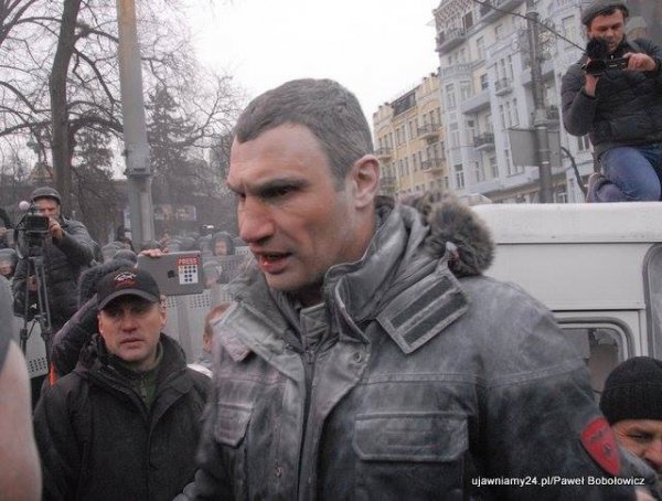 Сутички на Грушевського: фотовраження поляка