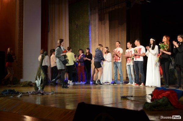 У Луцьку показали виставу «Великий Льох» у сучасні інтерпретації. ФОТО