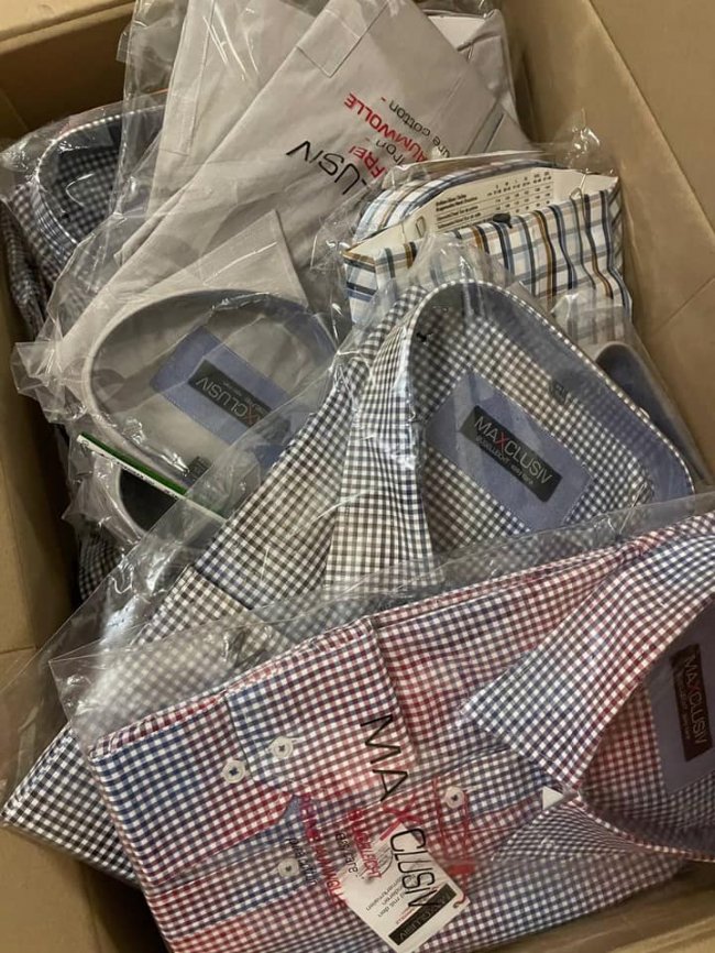 На «Ягодині» у гуманітарному вантажі виявили брендовий одяг на понад 25 мільйонів гривень