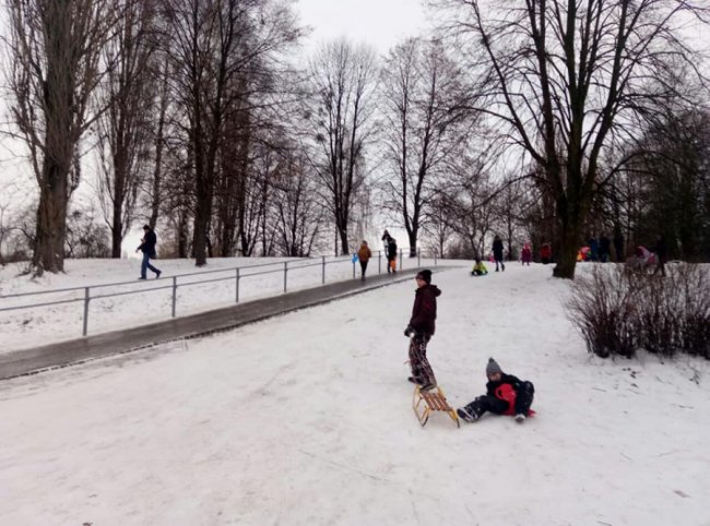 Спортивна зима: лучани вийшли на ранкову руханку. ФОТО