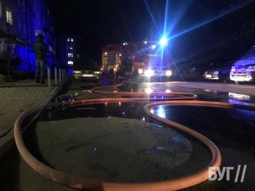 У місті на Волині загорівся автомобіль. ФОТО