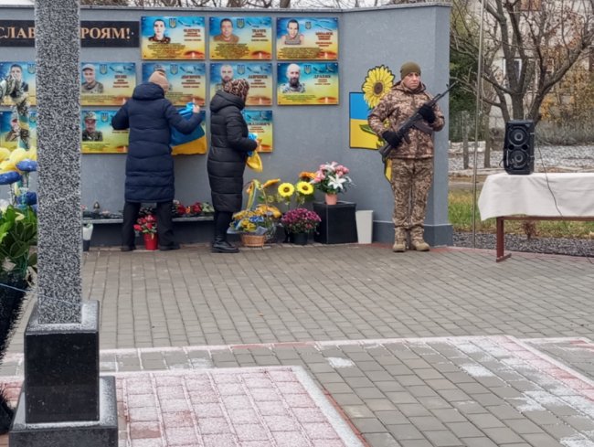 У селі на Волині відкрили меморіальні дошки загиблим воїнам-односельцям. ФОТО