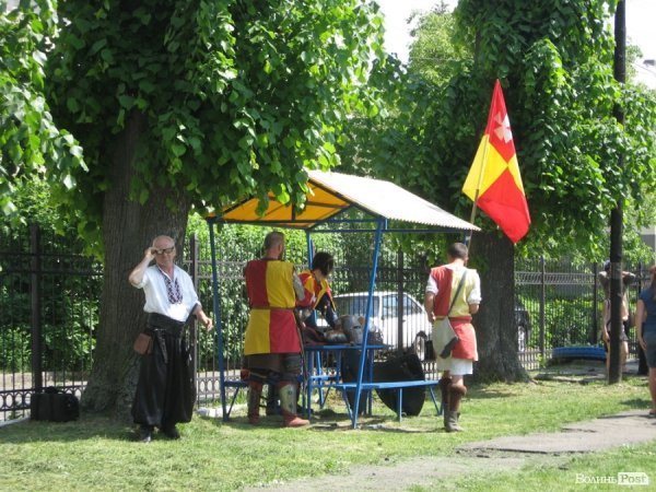 У Луцьку б'ються лицарі. ФОТО