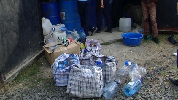 На Волині з незаконного обігу вилучено понад 6 тонн спирту. ФОТО