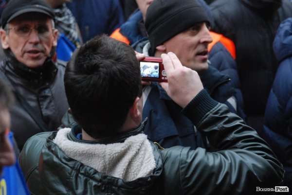 Пікет міліції та прокуратури в Луцьку. ФОТО