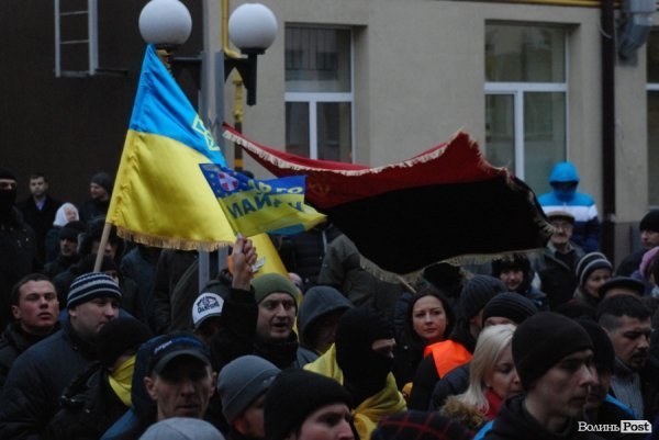 Пікет міліції та прокуратури в Луцьку. ФОТО