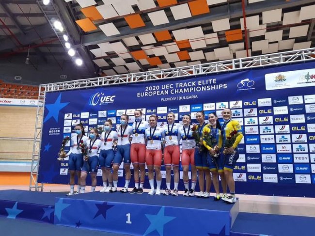 Волинська велосипедистка завоювала бронзову медаль на чемпіонаті Європи. ФОТО