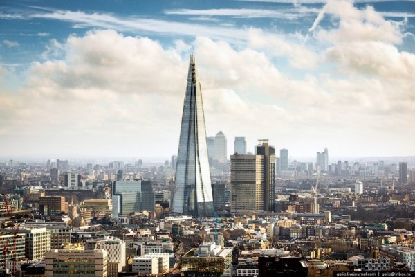 Лондон з-за хмар. ФОТО