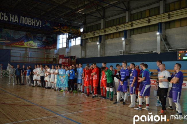 Команда «Любарт» – переможець футзального турніру у Луцьку. ФОТО