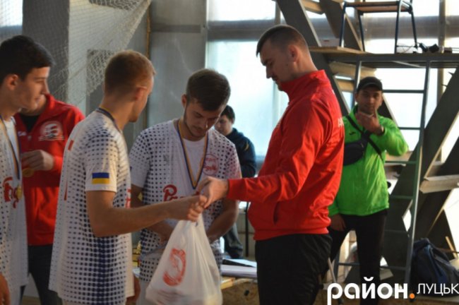 Команда «Любарт» – переможець футзального турніру у Луцьку. ФОТО