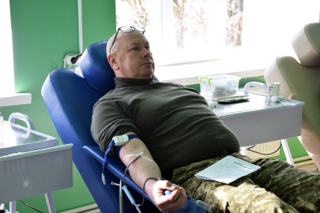 На Волині прикордонники вкотре стали донорами. ФОТО