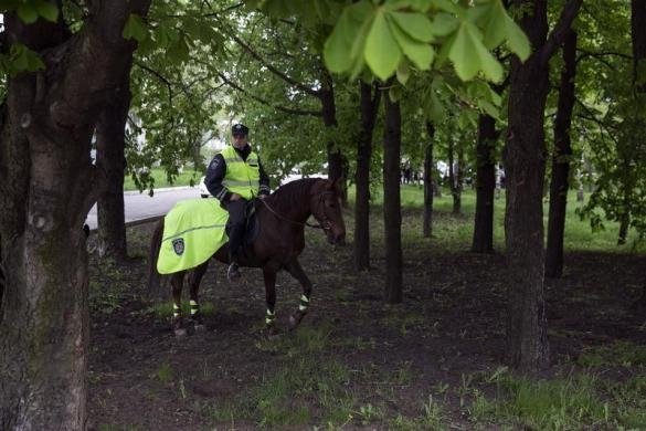 «Кривавий» марш в Донецьку. ФОТО