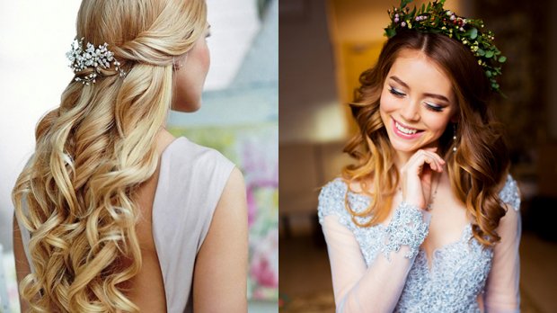 Легкі локони на довге волосся