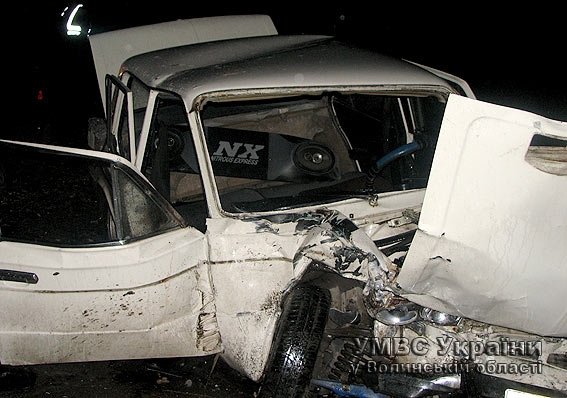 На Волині аварія: шестеро постраждалих. ФОТО