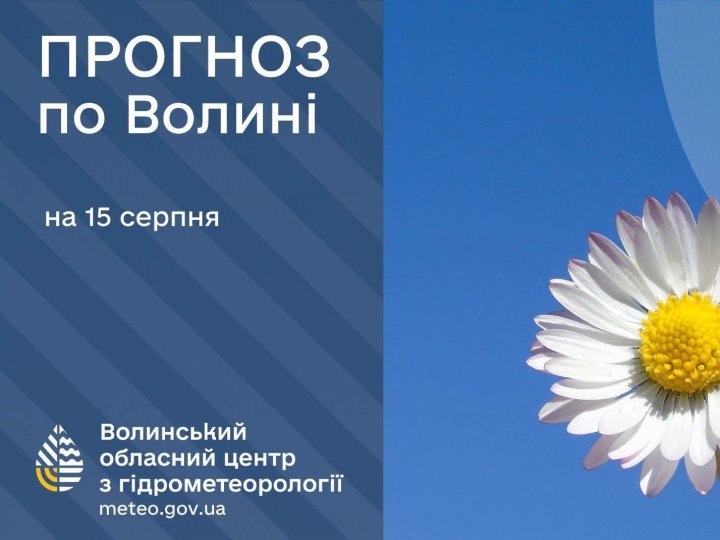 Погода у Луцьку та на Волині: які прогнози синоптиків на суботу, 15 серпня