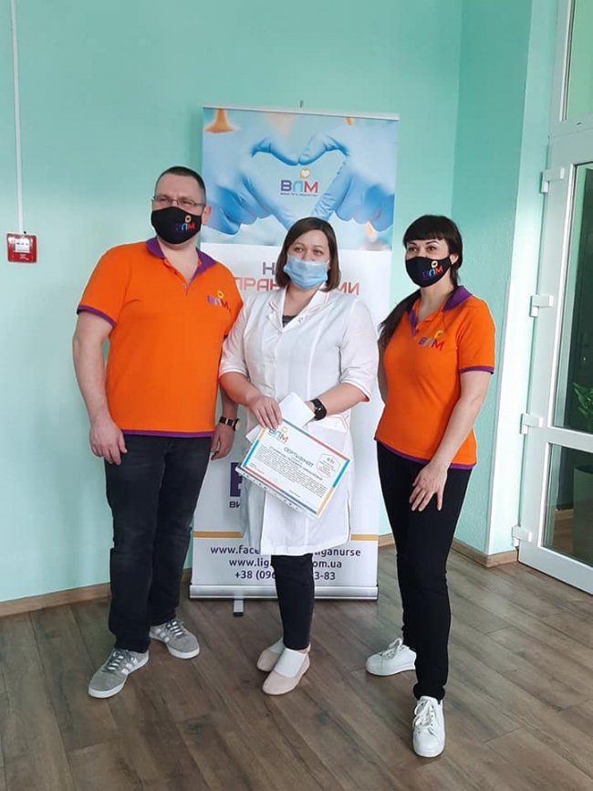 Вища Ліга медсестер провела тренінг для медпрацівників «первинки» на Волині. ФОТО